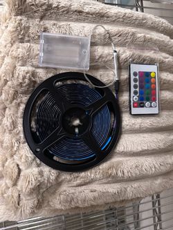 RGB LED Strip Light with Remote and Battery Box