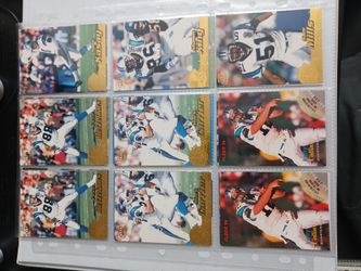 Lot Of Carolina Panthers Cards