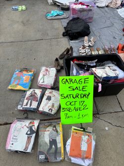 Garage sale hoy 10/17