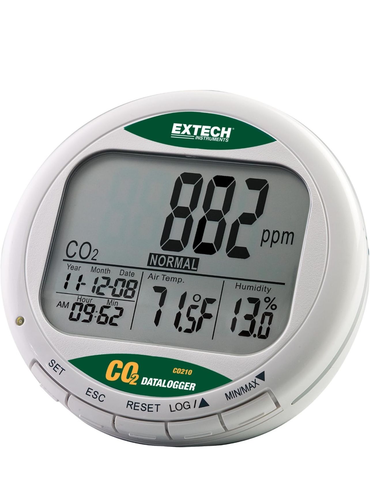 Extech CO210 Air Quality Carbon Dioxide Data Logger