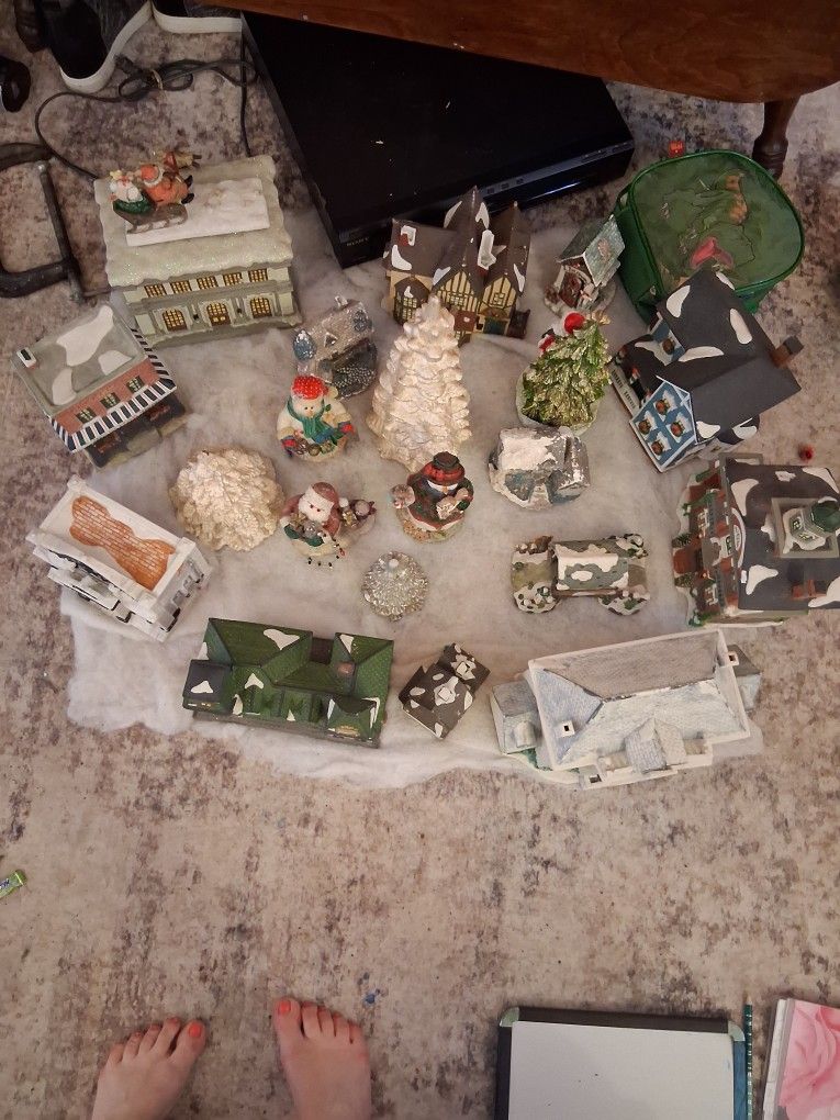 CHRISTMAS VILLAGE.. ONE OF A KIND