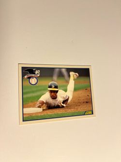 Rickey Henderson 1990 Score card #698
