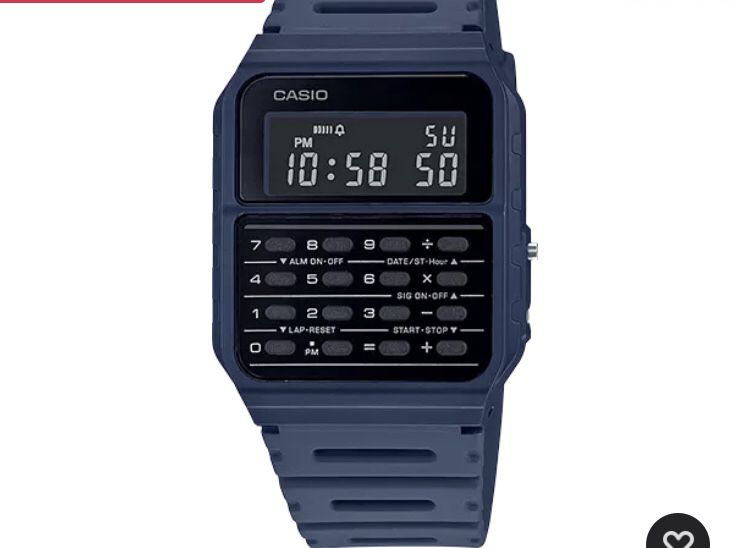 new casio calculator watch