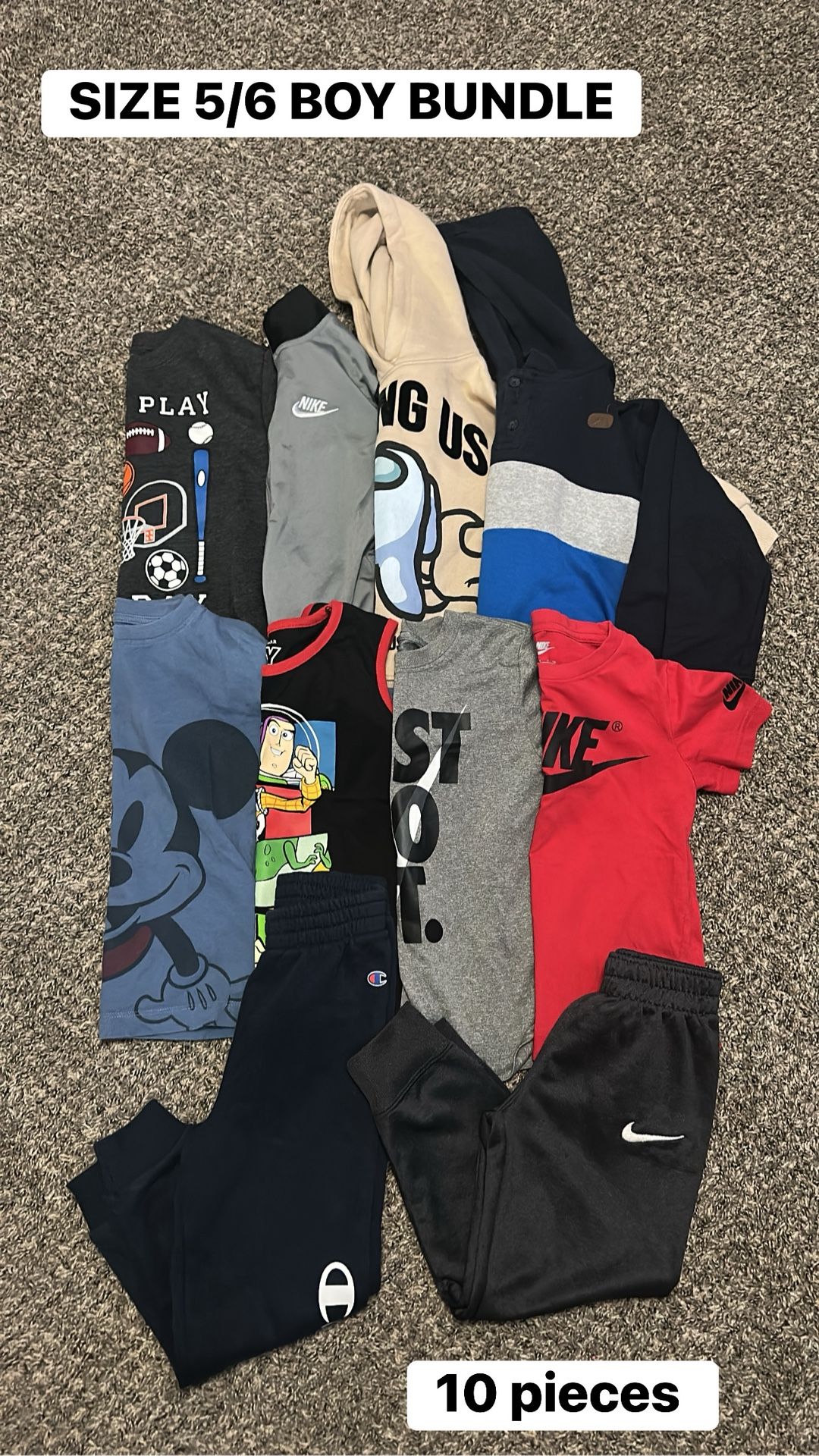 Boy Bundle Size 5/6