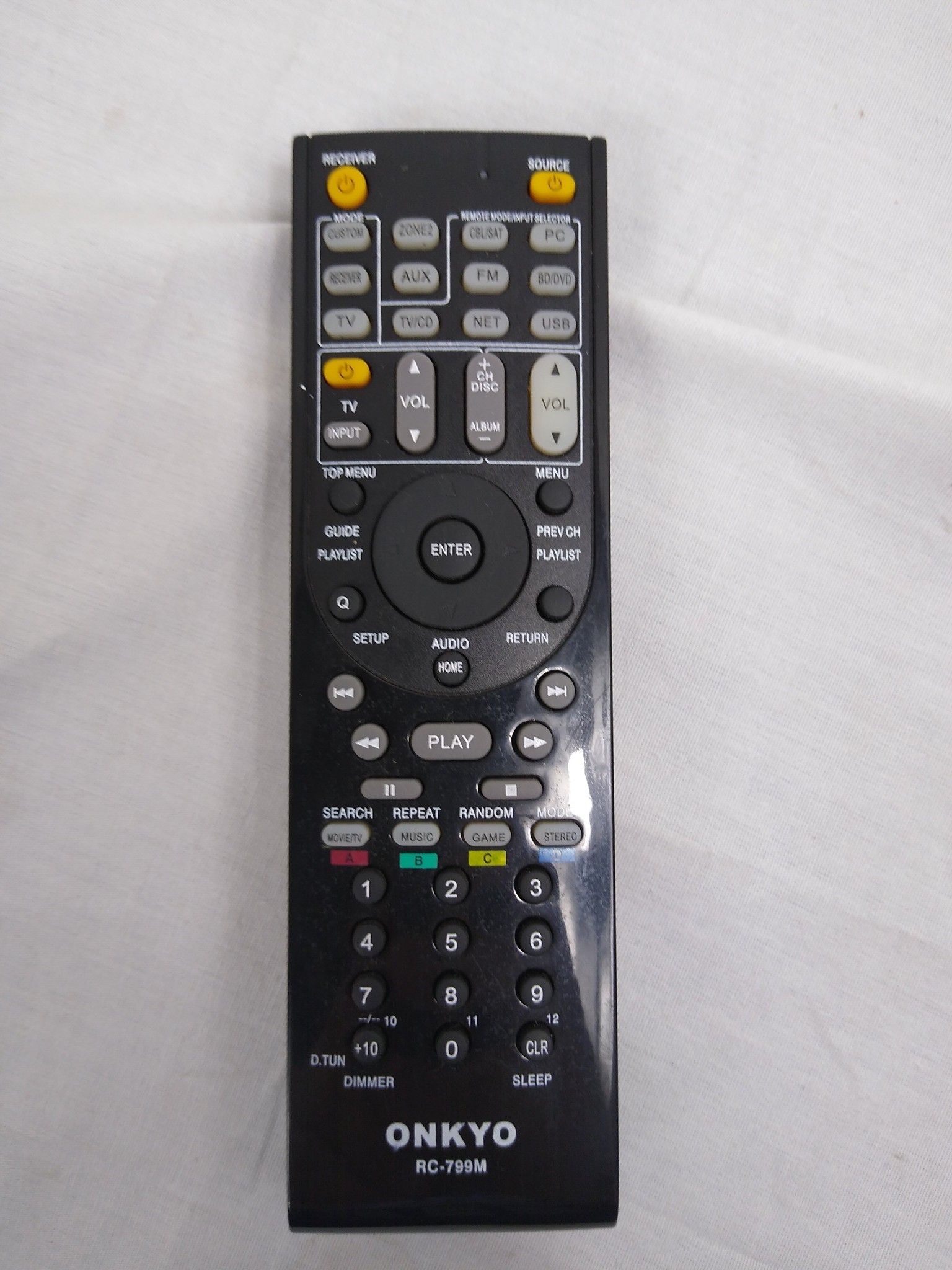 Onkyo remote