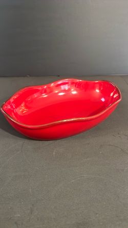 Southern living cinnabar serving bowl