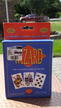 Wizard card game