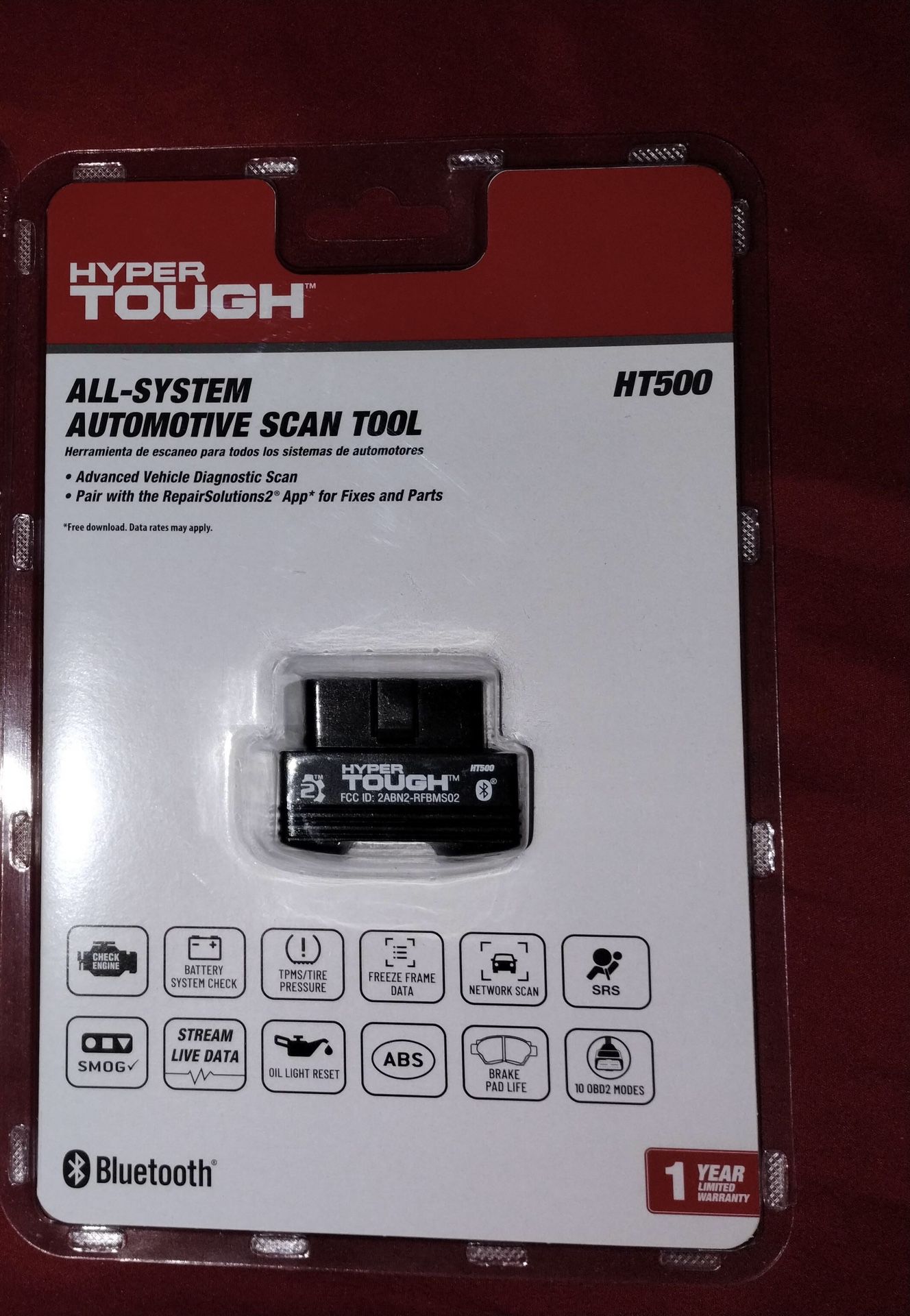 Hyper Tough All System Automotive Scan Code Tool