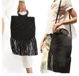 New Danielle Nicole Macrame Bag