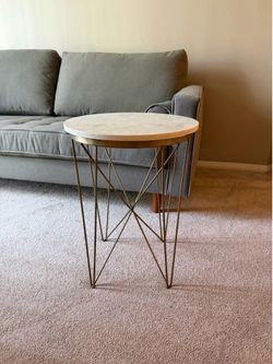 Marble real stone coffee table