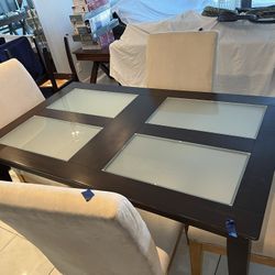 Table And 4 Chairs 