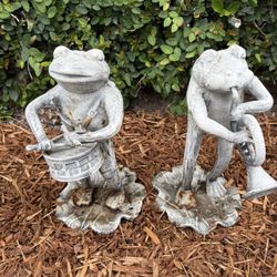 Outdoor Decorative Cast Iron Frogs