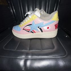 A Bathing Ape Bape Sta Low M2 20th Anniversary Patent Pink