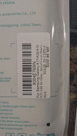 Samsung galaxy A17/A26/A16