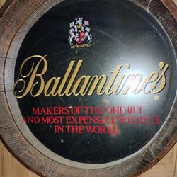 Ballantine's  Bar Mirror