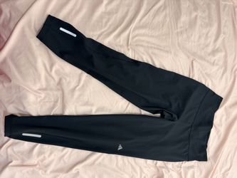 Black Athletic Workout Leggings | Small 12–14