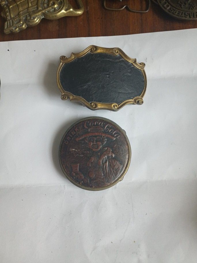 2 Vintage Belt Buckle,All Products : American Fashion Style Bags On Sale