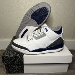 Jordan 3 Midnight Navy 