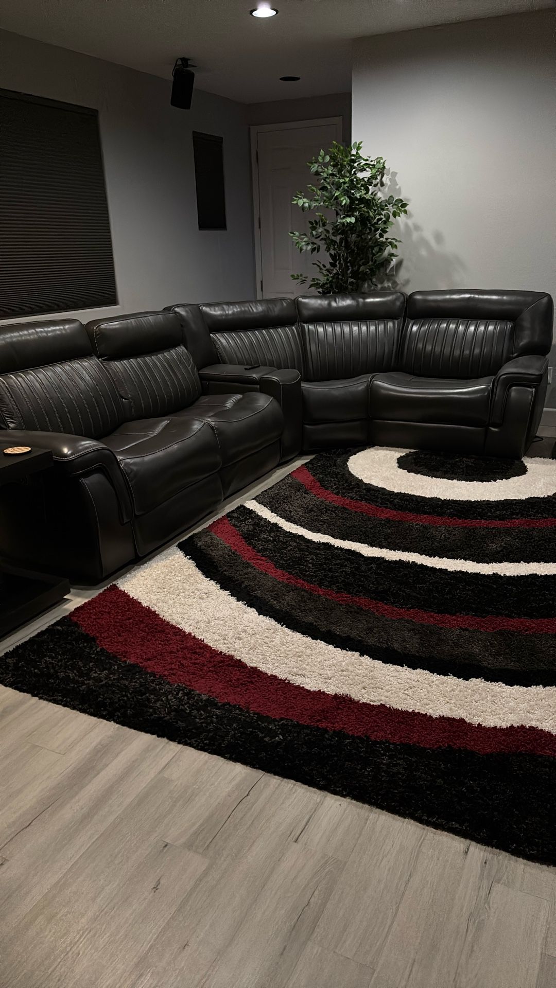 Powered Recline Sectional Couch