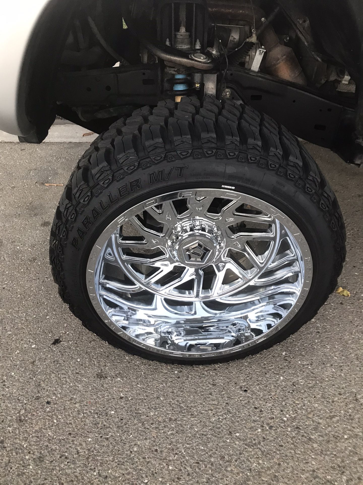 22x14 TIS Wheels With Brand New Tires