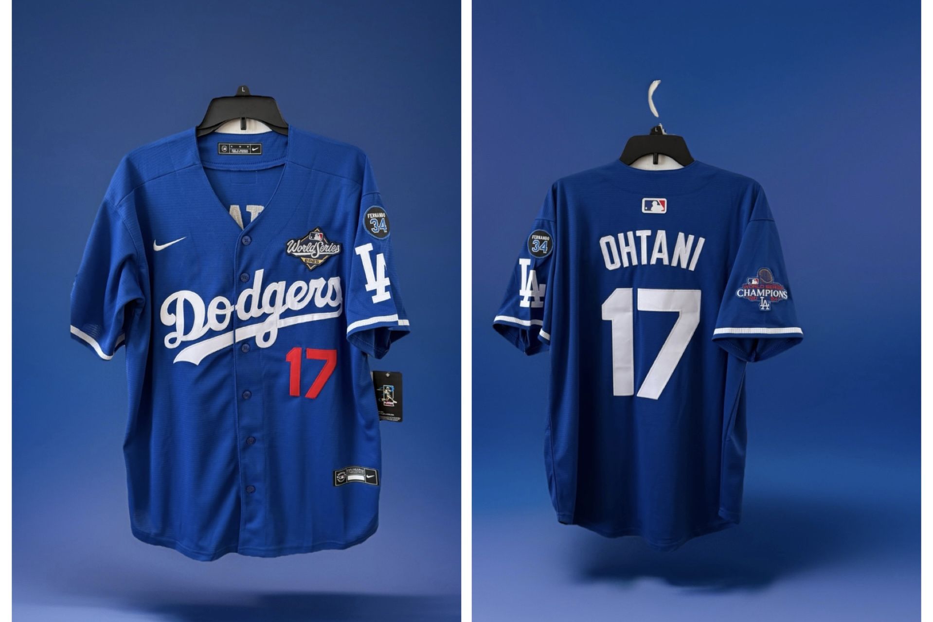 DODGERS OHTANI  World Series 2025 JERSEYS  SizeM