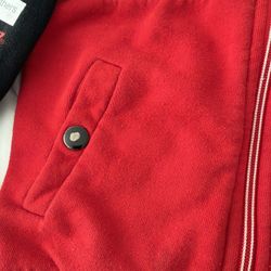 Honda Racing F1 Castrol Power 1 Snap-On Red Fleece Jacket Sz 24/30 2-3 Year Old