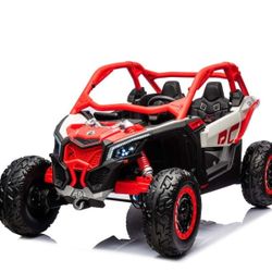 2x24V Cam-am Kids Ride On 4X4 Rubber Tires