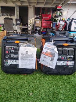NEW dual fuel inverter silent generator 8500w with electric start & remote control NUEVO