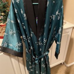 Japanese Silk Robe 