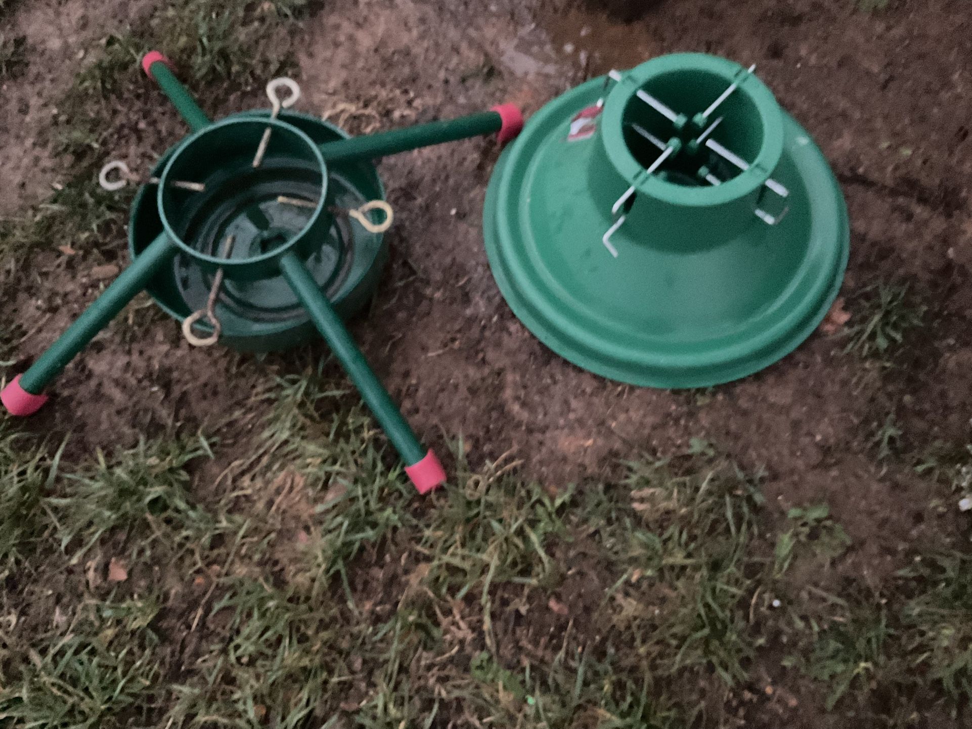 Two Very Good Christmas Tree’s Bases For For $30 (NO SHIPPING)