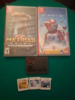 3 Nintendo switch games & 3 Nintendo 3ds games