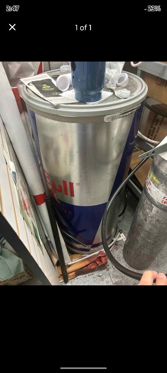 Red Bull Freezer Refrigerator Works Perfectly Fine