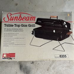 Gas Desktop Grill   Never Used