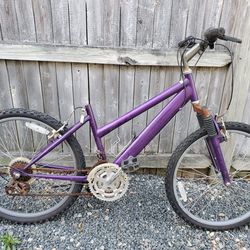 Purple Pacific Bicycle Model R3563WMOT 26" Tires 21 Speed Adult Mountain Bike