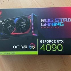 ASUS ROG Strix NVIDIA GeForce RTX 4090 OC 24GB GDDR6X Graphics Card 