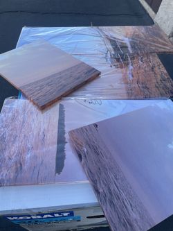 Beautiful Canvas Painting Set Of Scenery! 