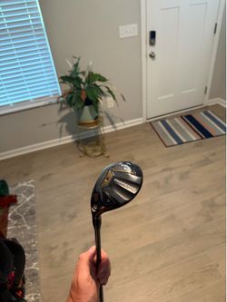 Left handed Callaway paradym x 3 hybrid 65g regular flex midsize mcc plus 4 grip headcover included