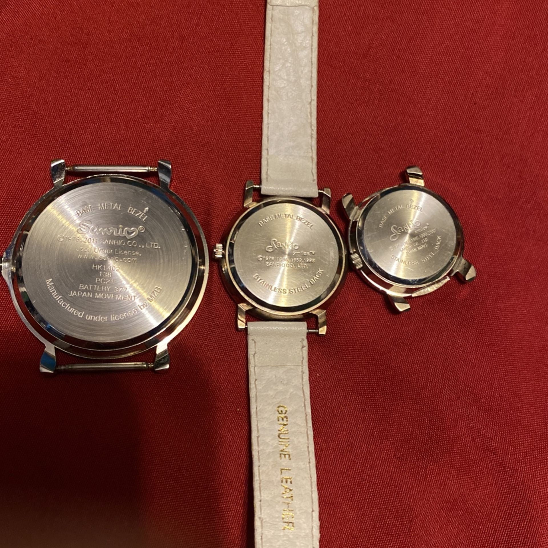 Vintage Sanrio Hello Kitty Watch Collection