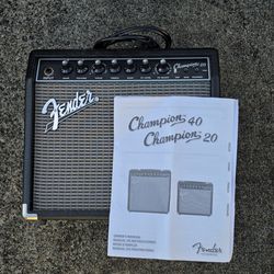 Fender guitar amp