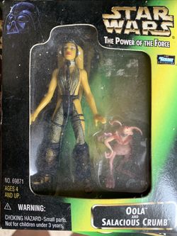 Star Wars Power of the Force Oola and Salacious Crumb