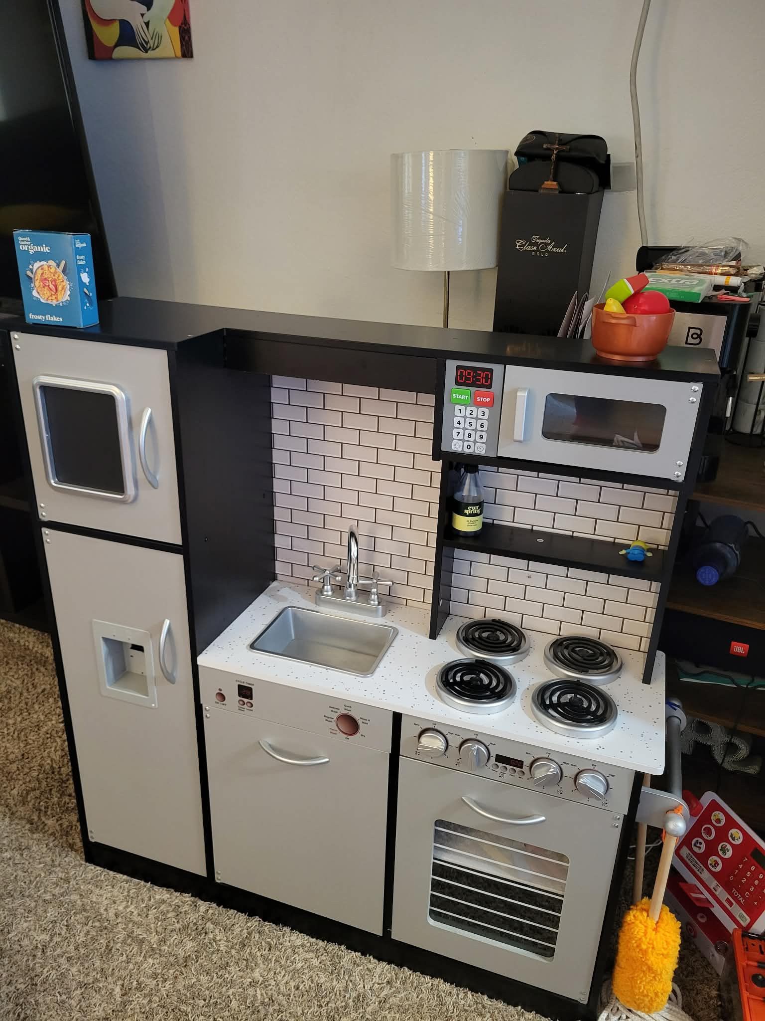 Kids kitchen toy set