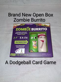 Brand New Open Box Zombie Burrito A Dodgeball Card Game (Is Complete Nothing Missing)