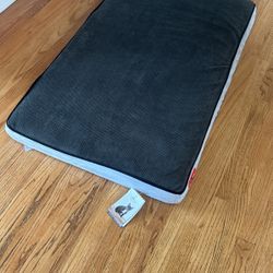 Brindle dog bed