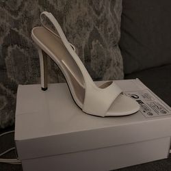 Classy white heel