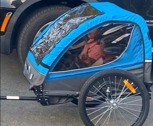 Stroller to bike trailer