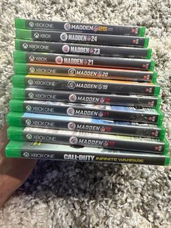 Xbox One Game Lot – Madden Series + Call of Duty
