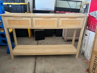 boho entry table