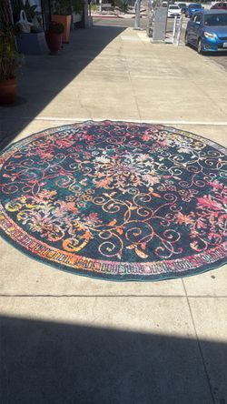 10 feet Round beautiful cour area Rug