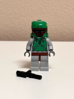 Lego Green-Helmet Boba Fett Minifigure LIKE NEW