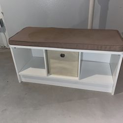 Bench with Storage